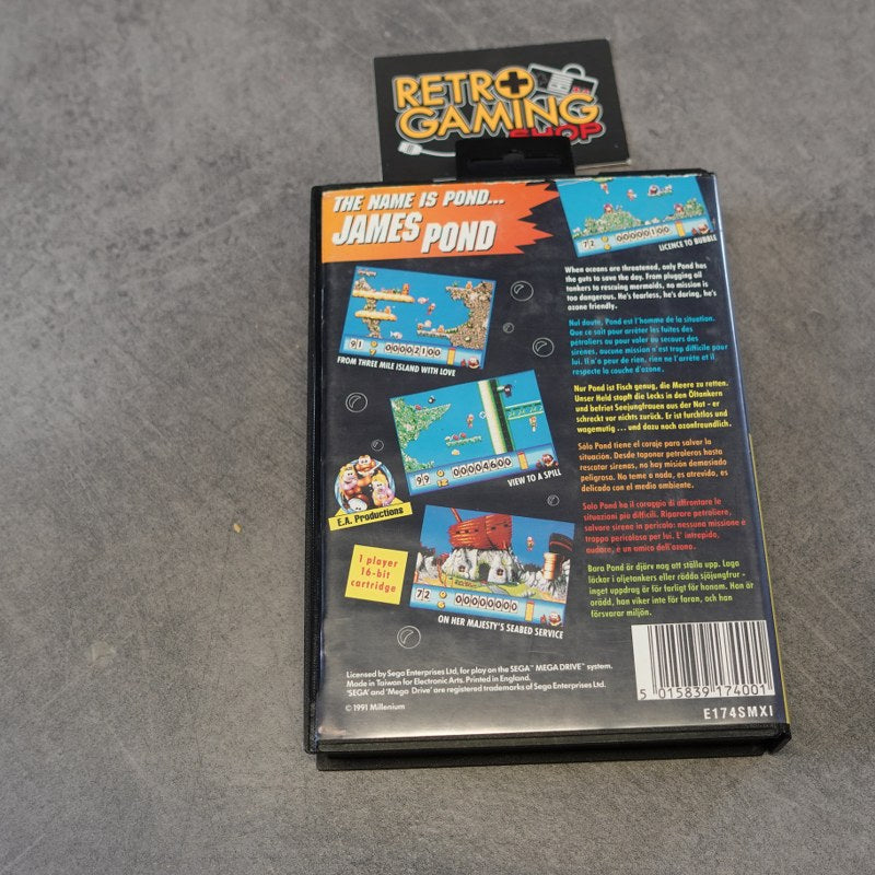 Vendita James Pond - Retrogaming Shop