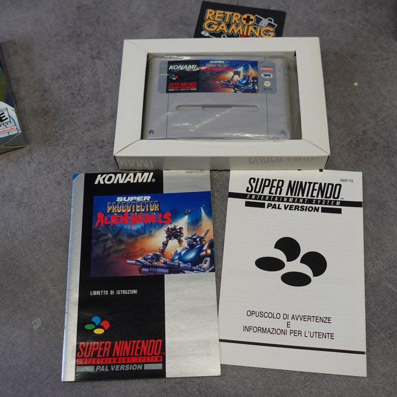 Super Probotector Alien Rebels Nintendo