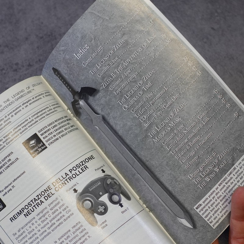 The Legend of Zelda Collector's Edition Disco Promozionale Nintendo