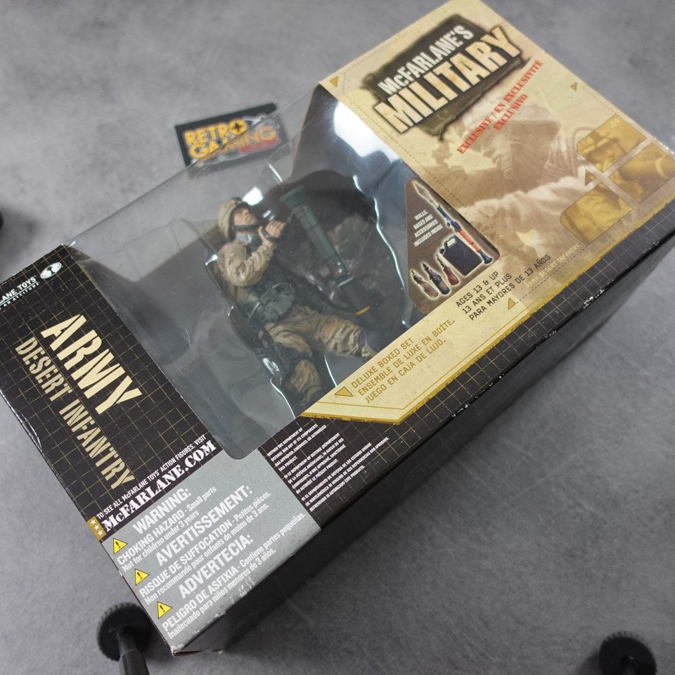 Vendita McFarlane Military Desert Infantry Nuovo - Retrogaming Shop