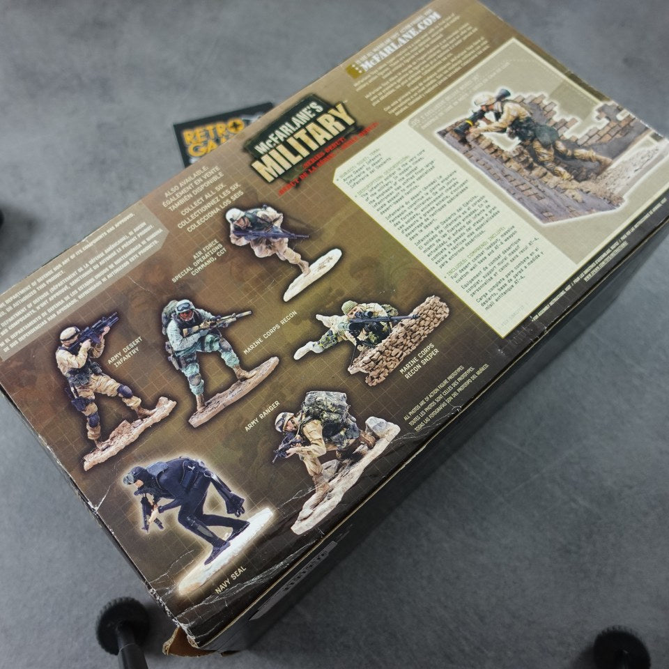 Vendita McFarlane Military Desert Infantry Nuovo - Retrogaming Shop