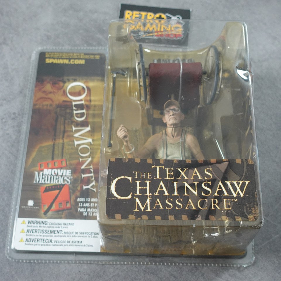 Vendita Movie Maniacs 7 The Texas Chainsaw Massacre Old Monty - Retrogaming Shop