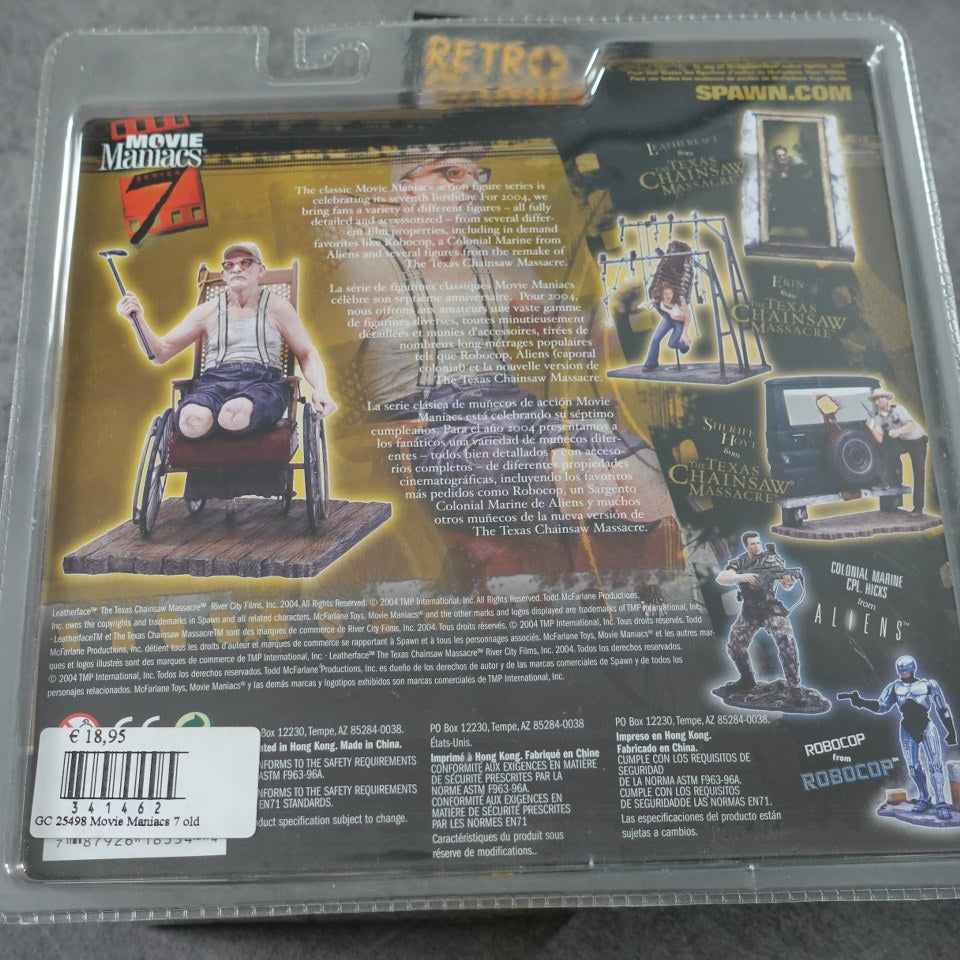 Vendita Movie Maniacs 7 The Texas Chainsaw Massacre Old Monty - Retrogaming Shop