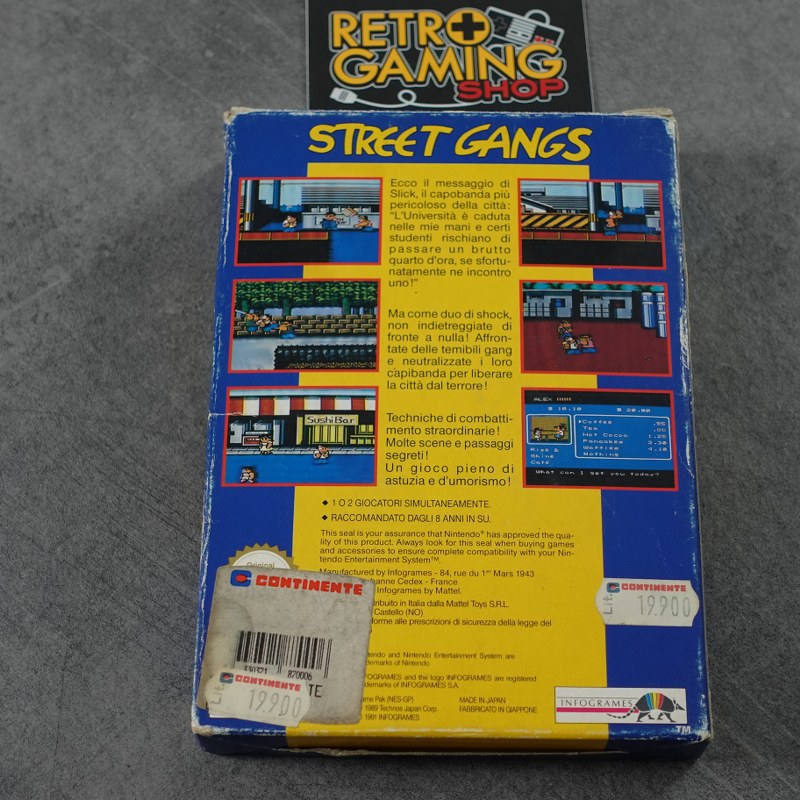 Vendita Street Gangs - Retrogaming Shop