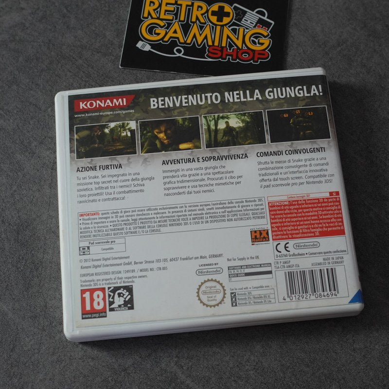 Metal Gear Solid Snake Eater 3D