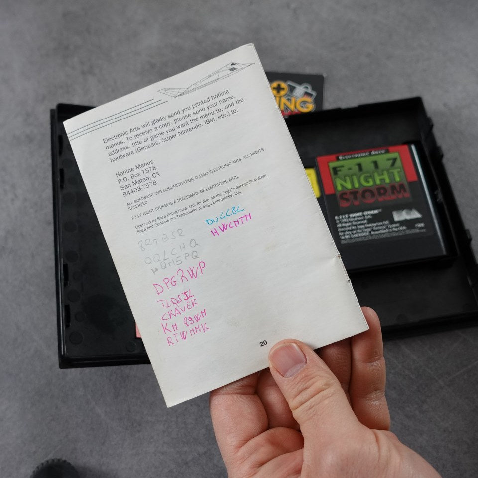 Vendita F-117 Night Storm - Retrogaming Shop