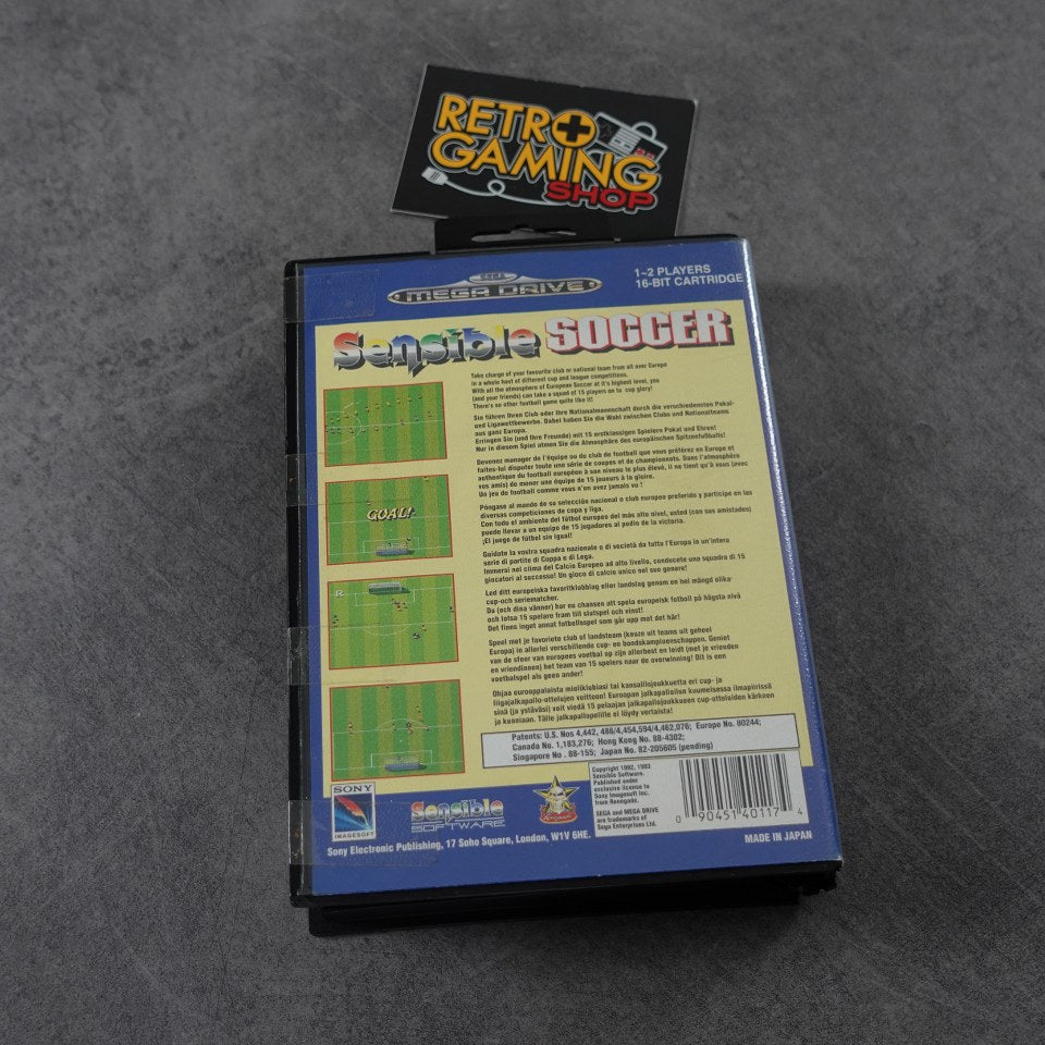 Vendita Sensible Soccer European Champions - Retrogaming Shop
