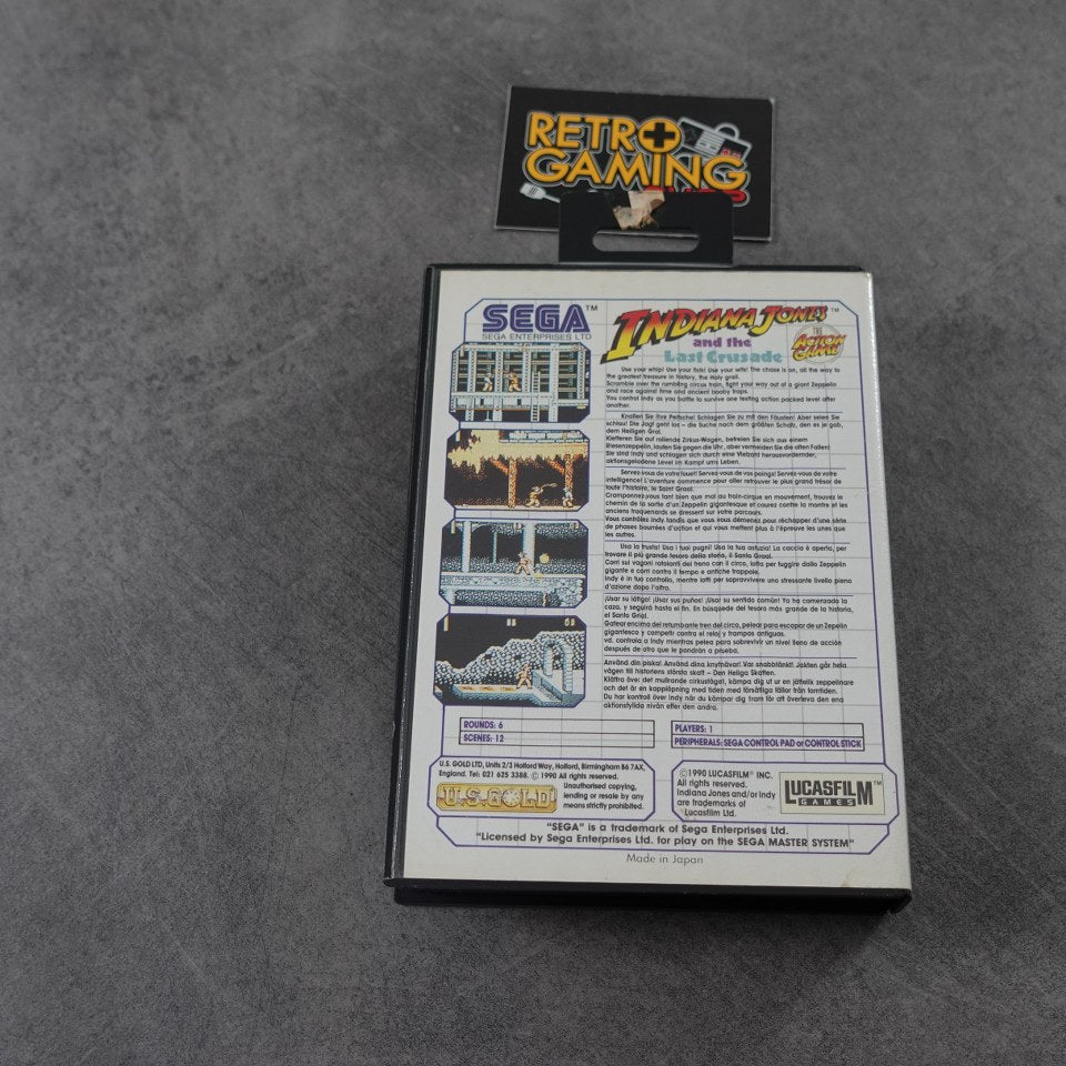 Vendita Indy Indiana Jones and The Last Crusade - Retrogaming Shop