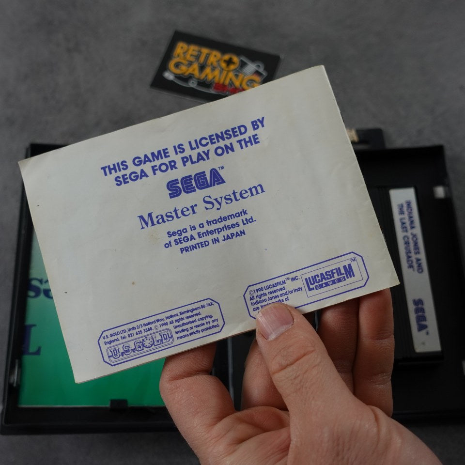 Vendita Indy Indiana Jones and The Last Crusade - Retrogaming Shop
