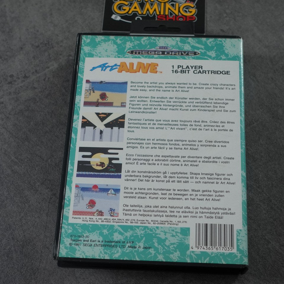 Vendita Art Alive - Retrogaming Shop