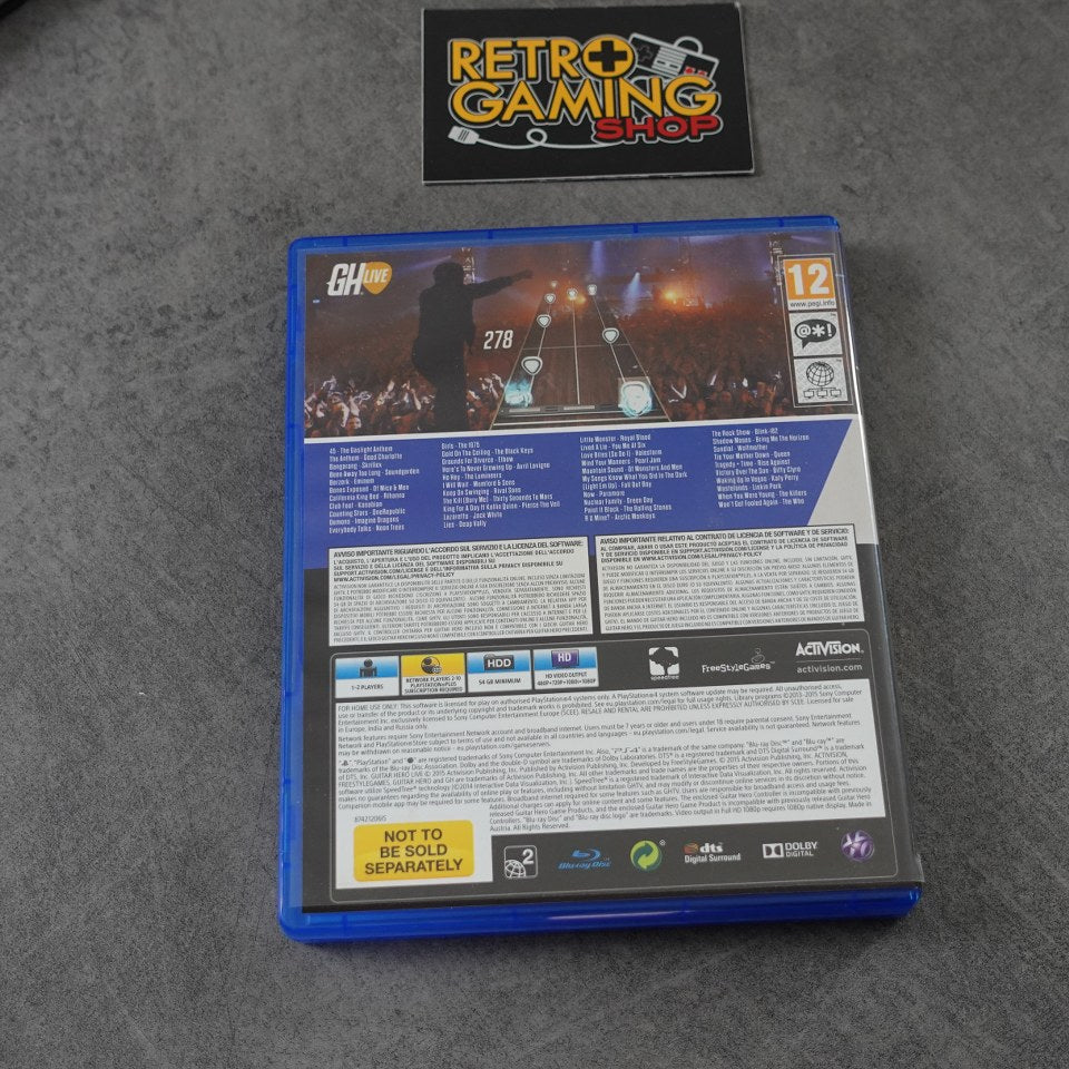 Vendita Guitar Hero Live - Retrogaming Shop