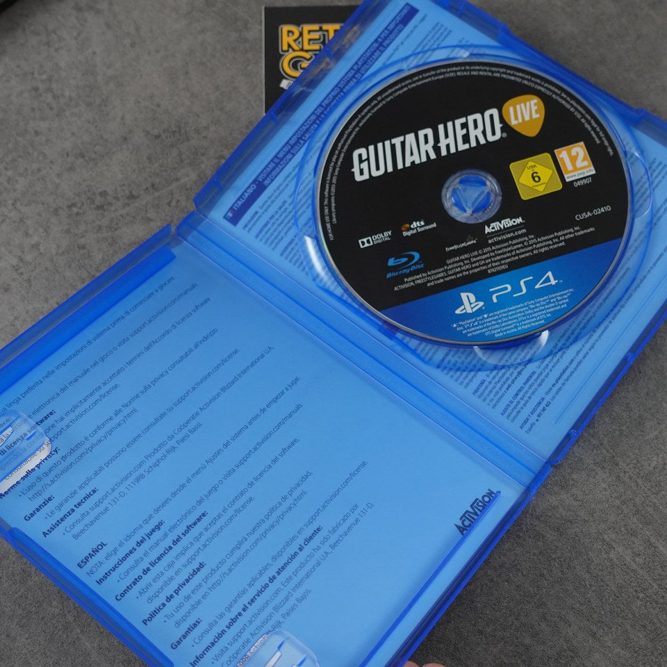 Vendita Guitar Hero Live - Retrogaming Shop