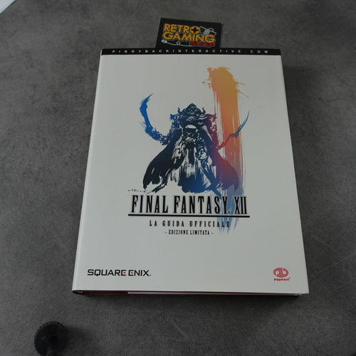 Vendita Final Fantasy 12 Edizione Limitata Guida Strategica Ufficiale Italiana - Retrogaming Shop
