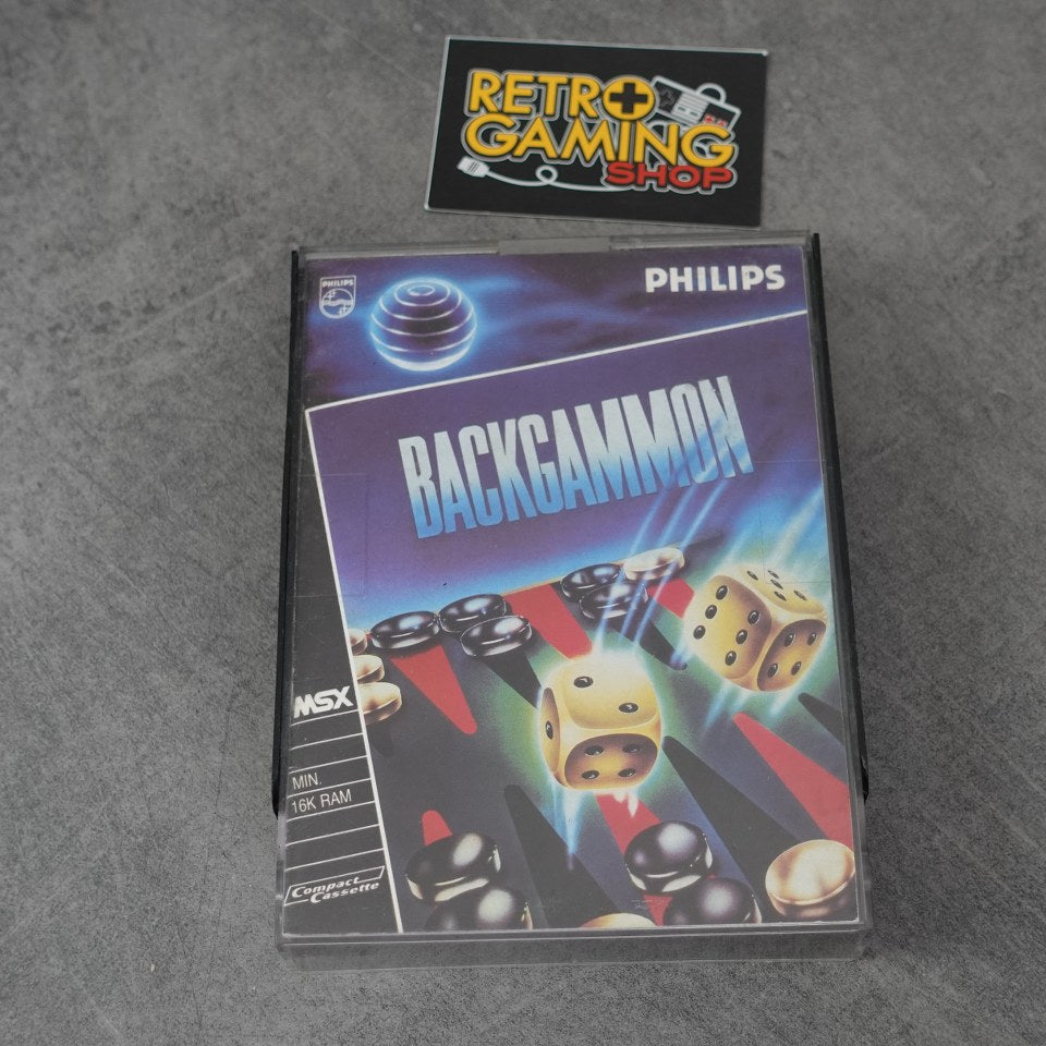 Vendita Backgammon MSX - Retrogaming Shop