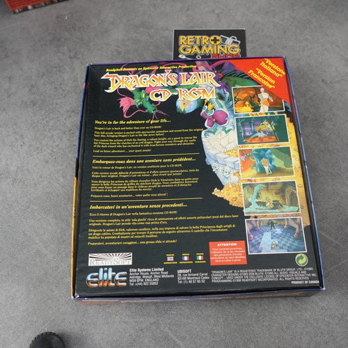 Vendita Dragon's Lair Cd-Rom - Retrogaming Shop