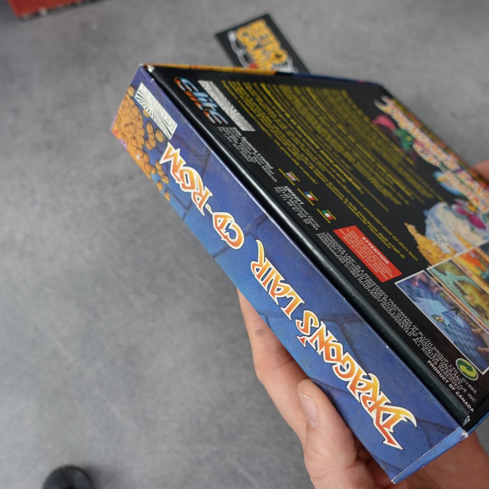Vendita Dragon's Lair Cd-Rom - Retrogaming Shop