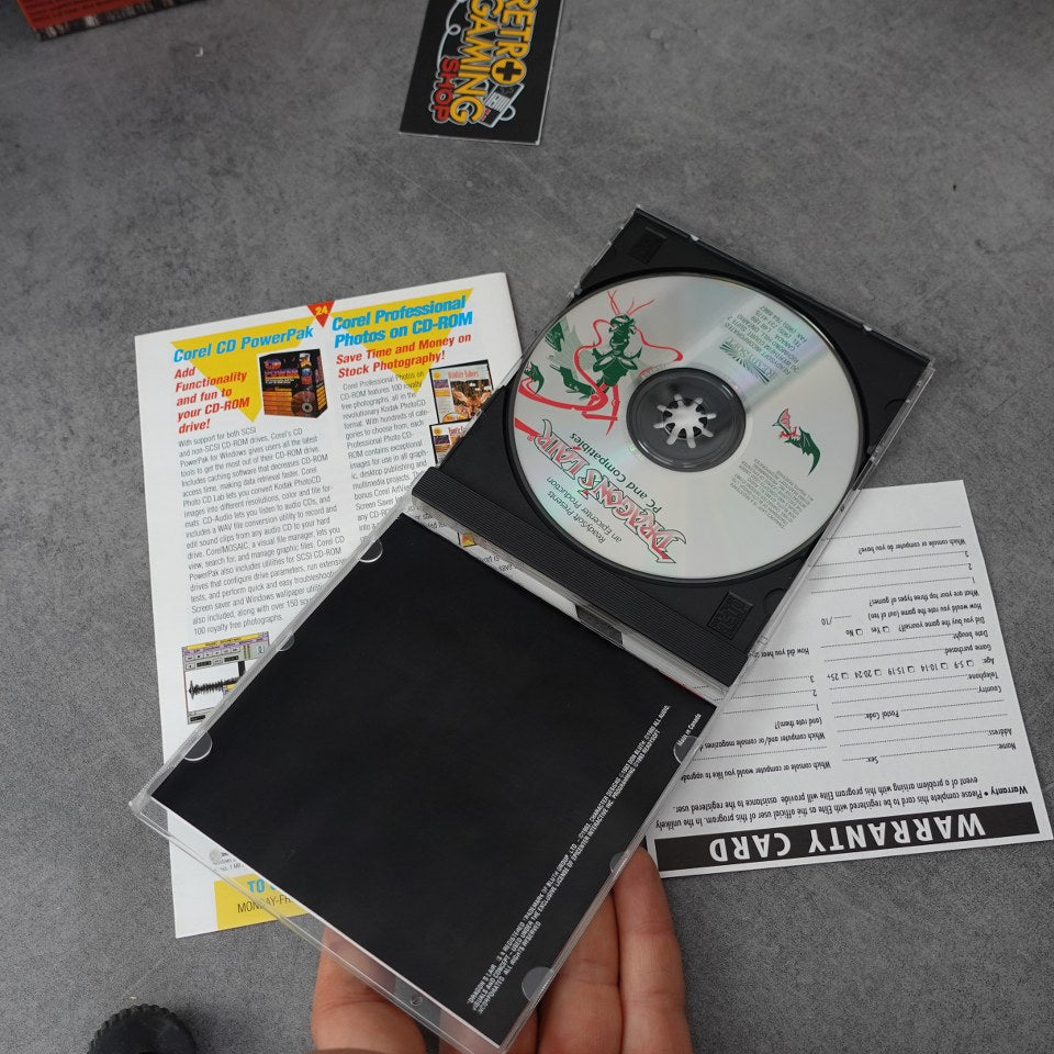 Dragon's Lair Cd-Rom Commodore