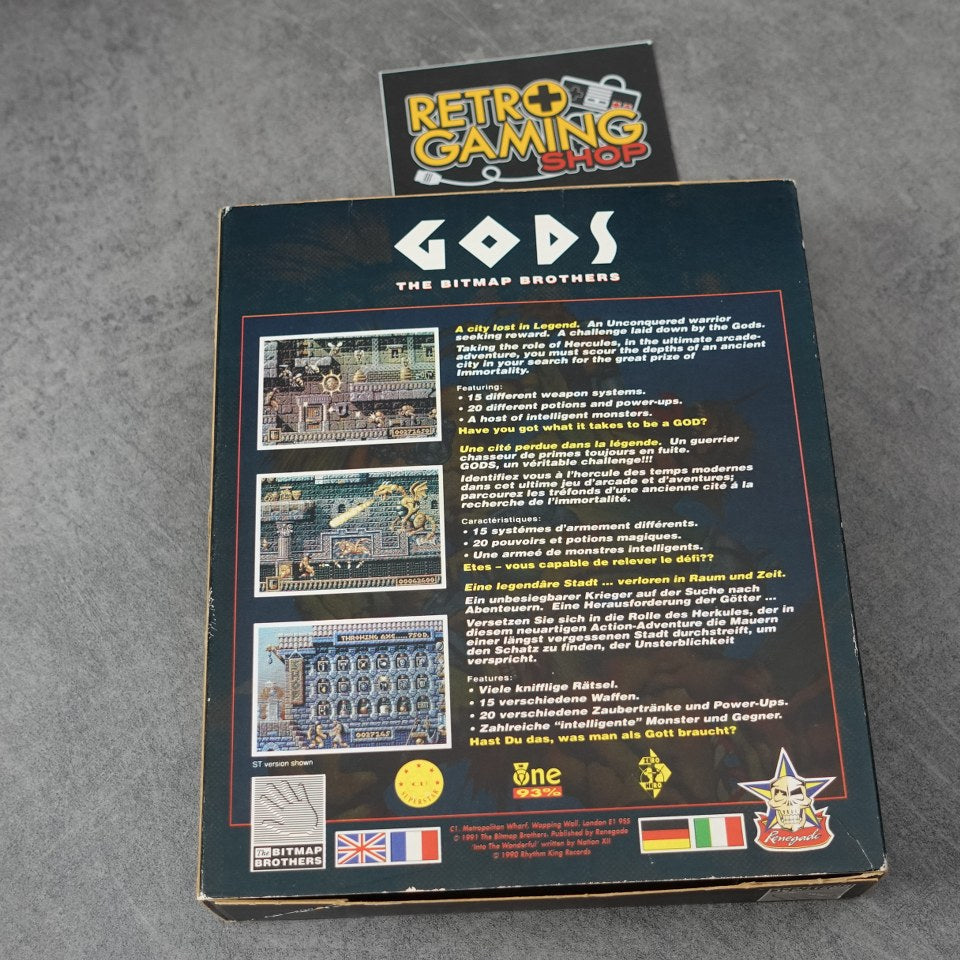 Vendita Gods The Bitmap Brothers - Retrogaming Shop