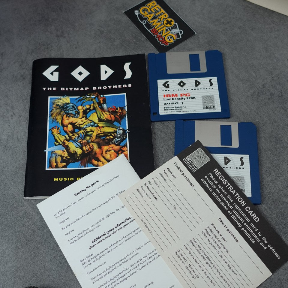 Vendita Gods The Bitmap Brothers - Retrogaming Shop