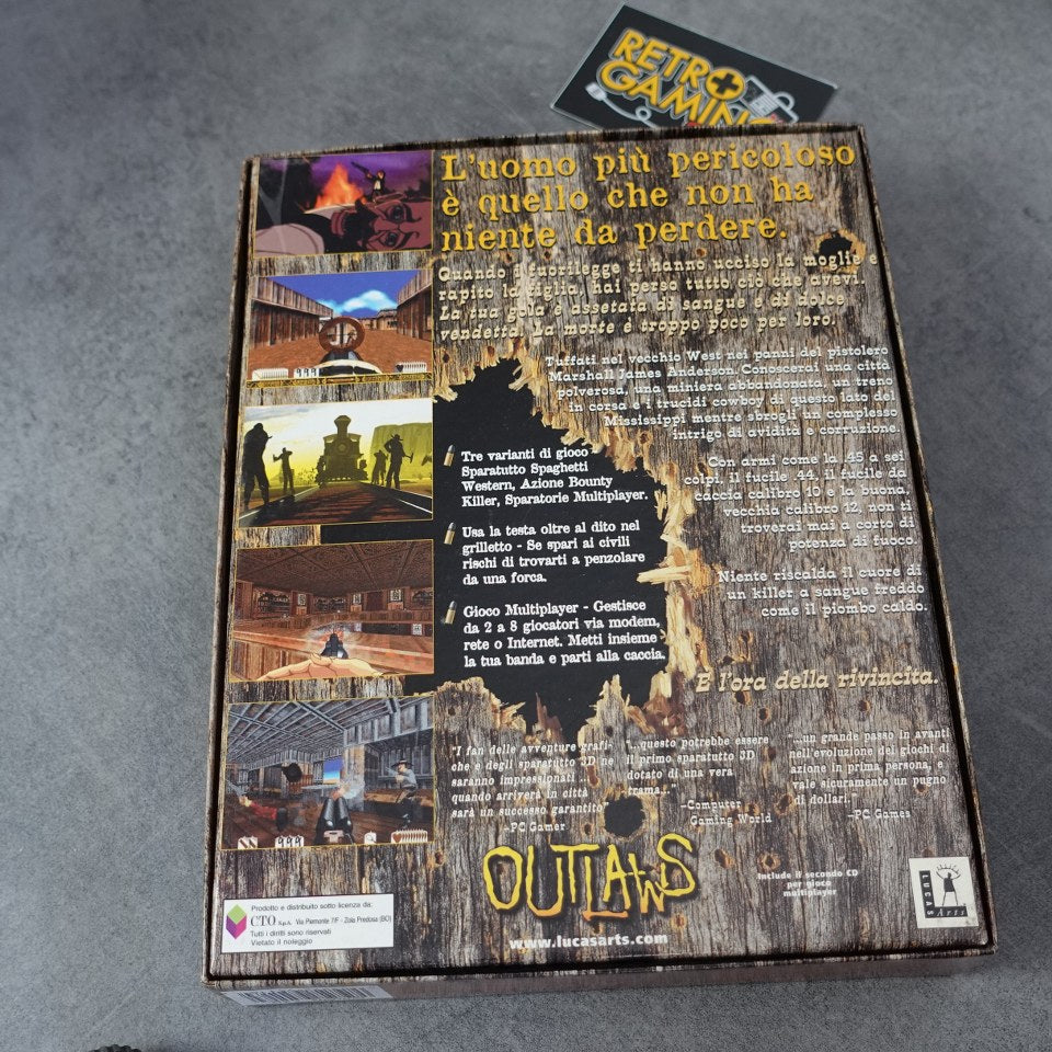 Vendita Outlaws Lucasarts - Retrogaming Shop