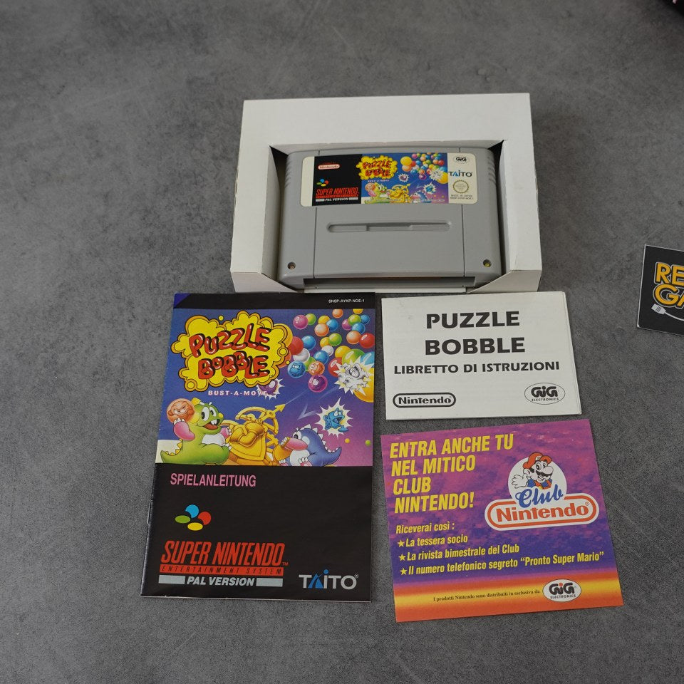 Vendita Puzzle Bobble Gig - Retrogaming Shop