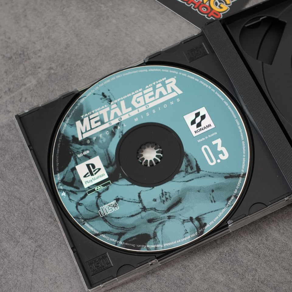 Vendita Metal Gear Solid Special Missions - Retrogaming Shop