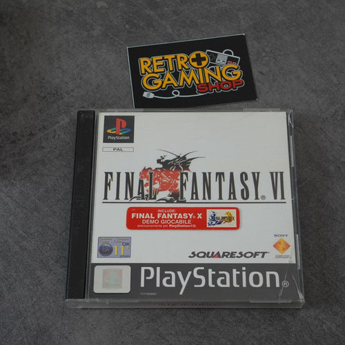 Vendita Final Fantasy 6 VI - Retrogaming Shop