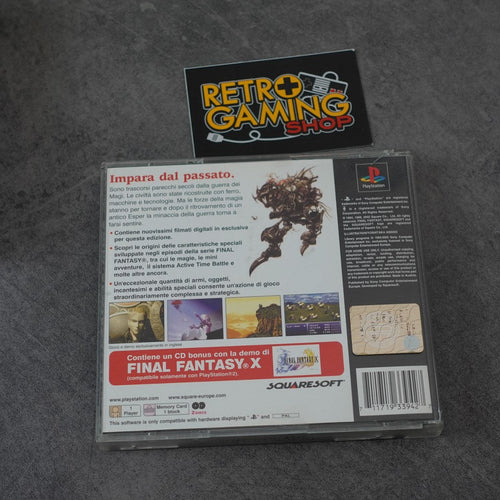 Vendita Final Fantasy 6 VI - Retrogaming Shop