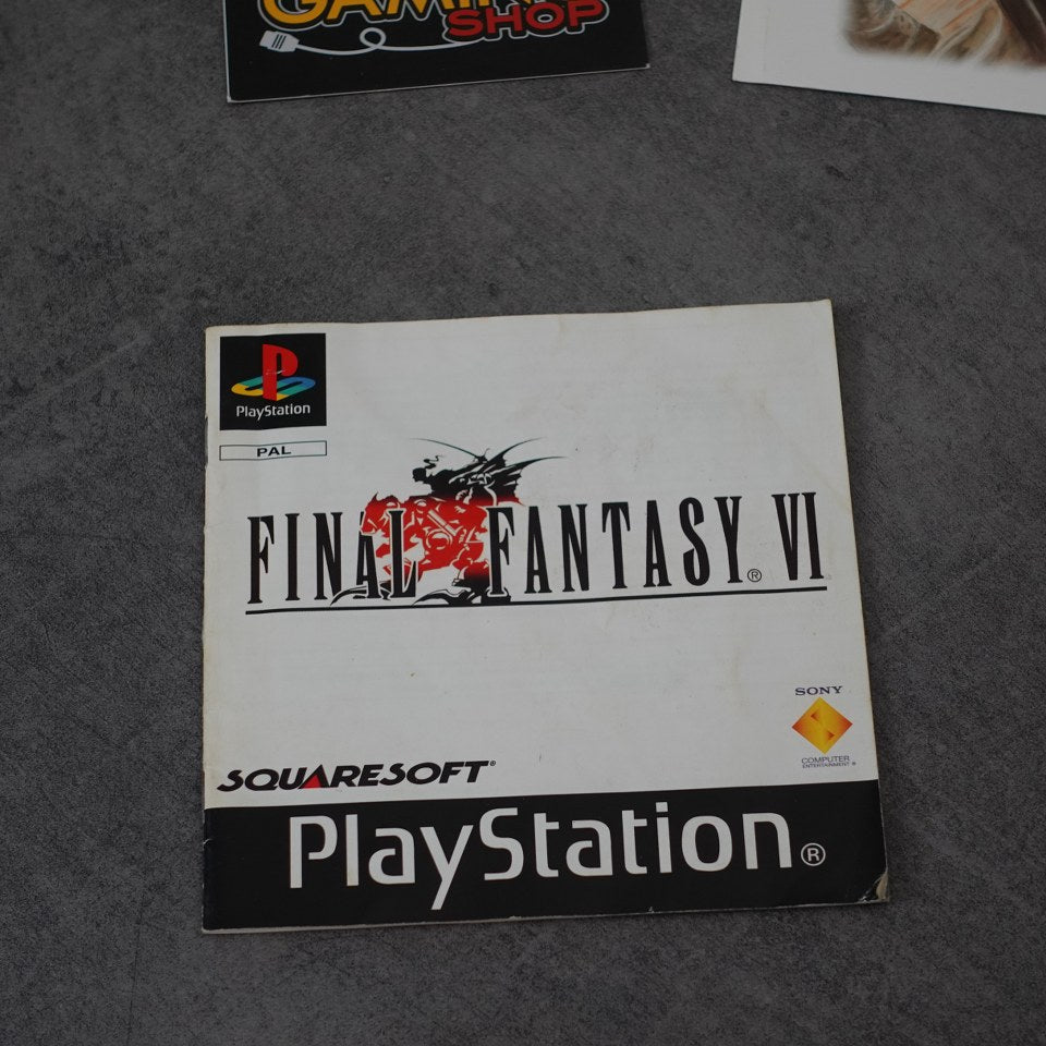 Vendita Final Fantasy 6 VI - Retrogaming Shop