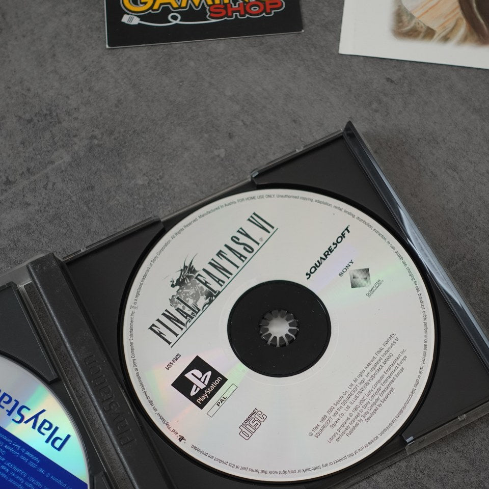Vendita Final Fantasy 6 VI - Retrogaming Shop