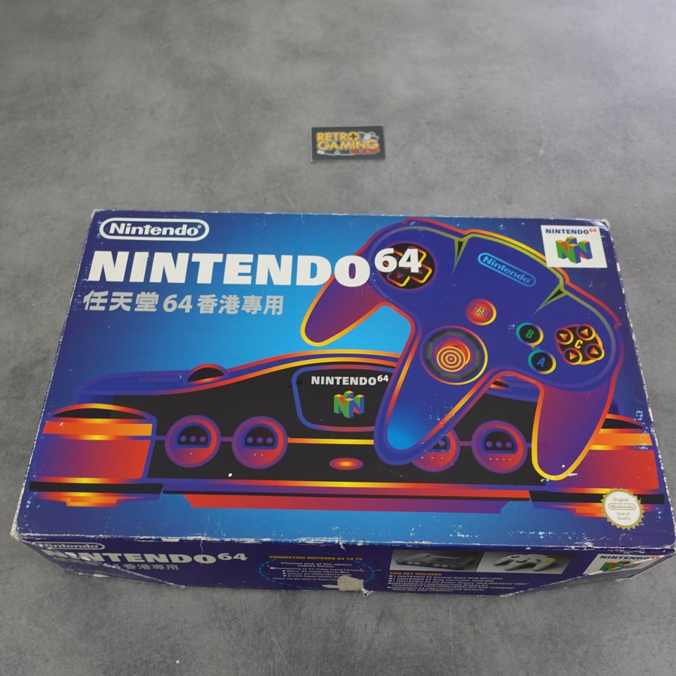 Vendita N64 Nintendo 64 Honk Kong Version - Retrogaming Shop