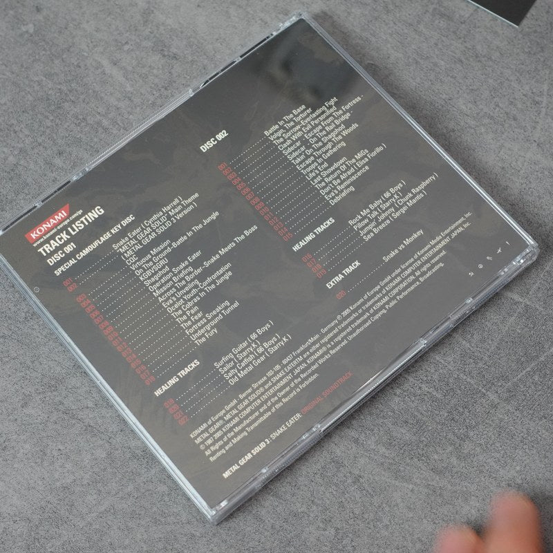 Metal Gear Solid 3 Snake Eater Original Soundtrack
