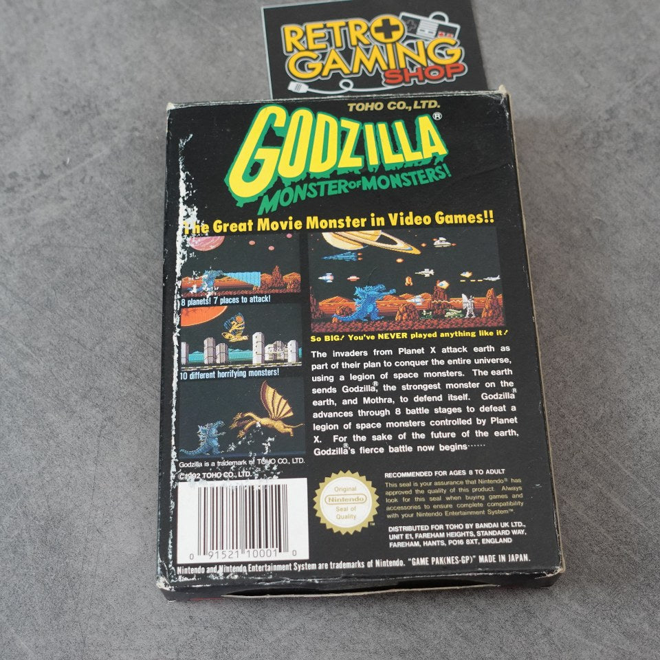 Vendita Godzilla Monster of Monsters - Retrogaming Shop