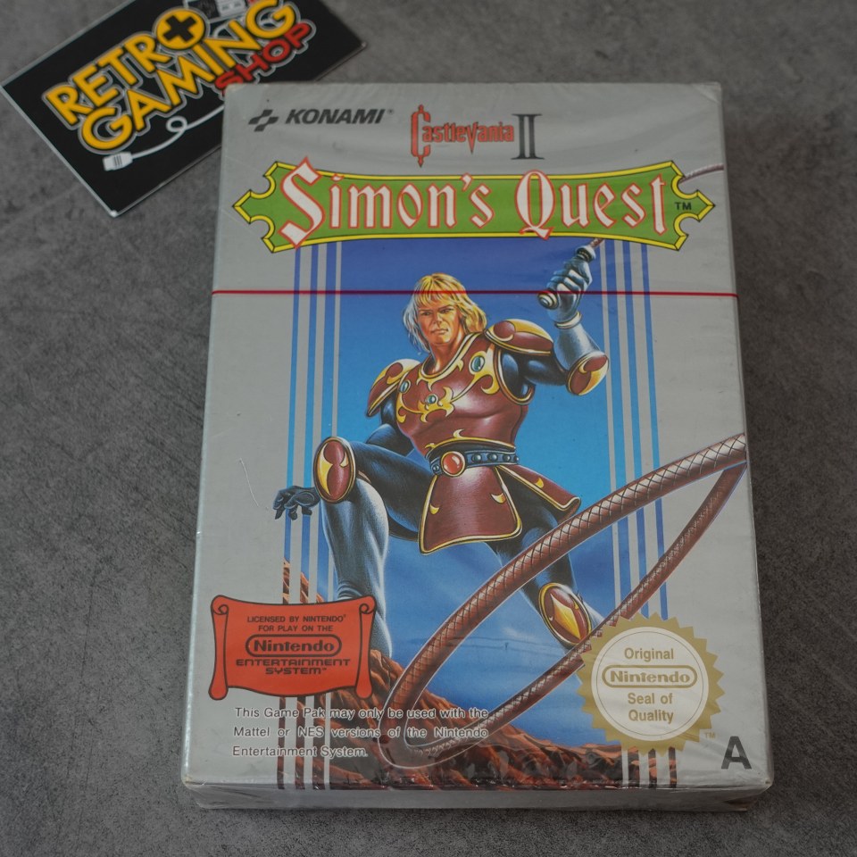 Vendita Castlevania II 2 Simon's Quest Red Strip - Retrogaming Shop