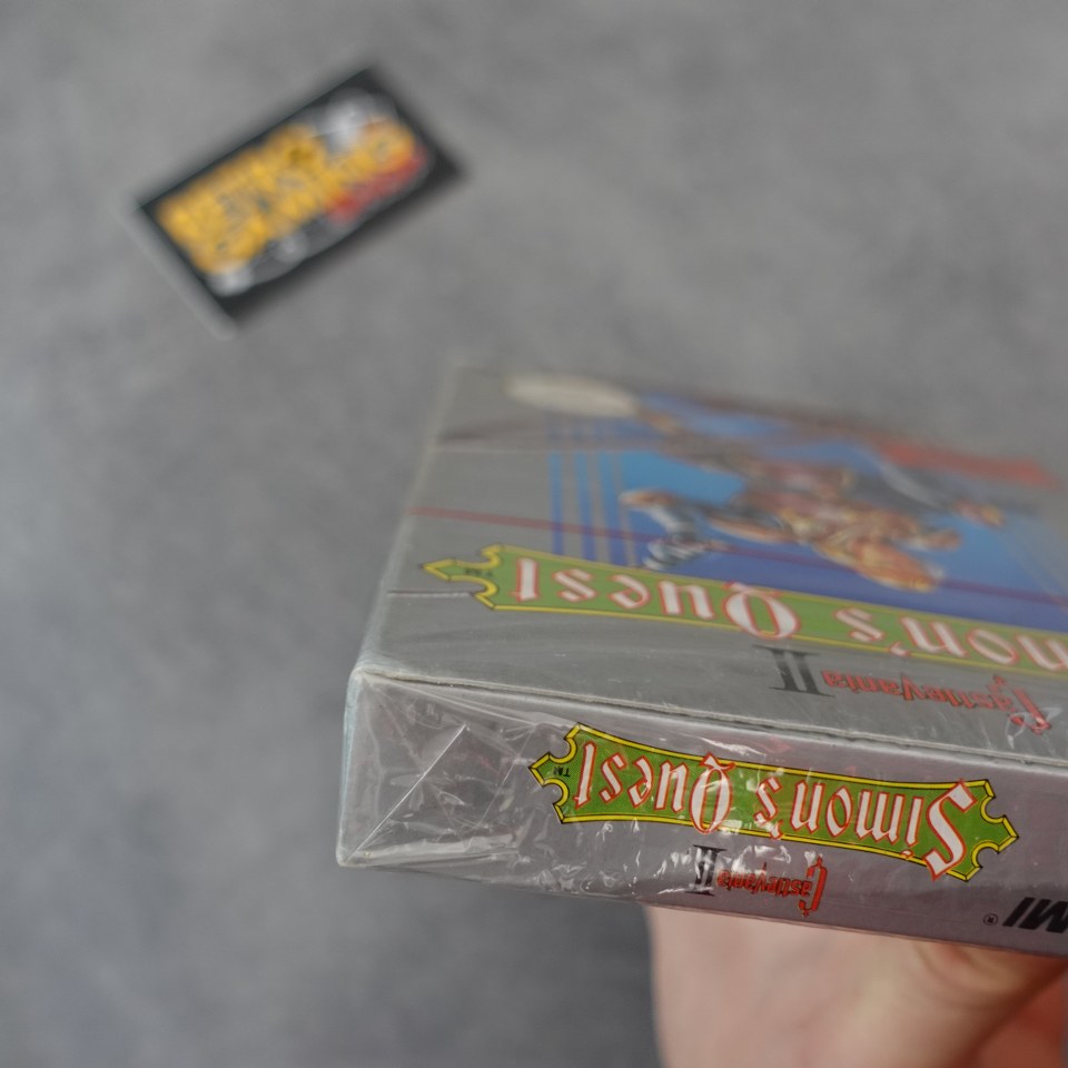 Castlevania II 2 Simon's Quest Red Strip Nintendo