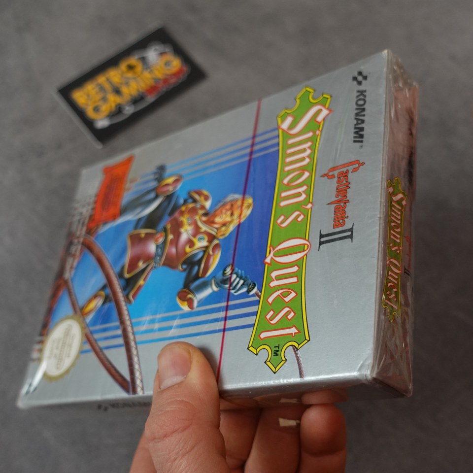 Castlevania II 2 Simon's Quest Red Strip Nintendo