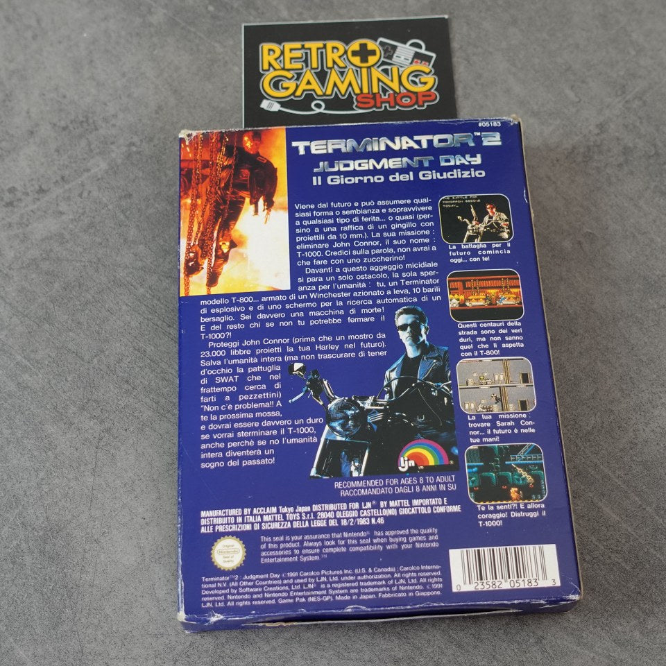 Vendita Terminator 2 the Judgement Day - Retrogaming Shop