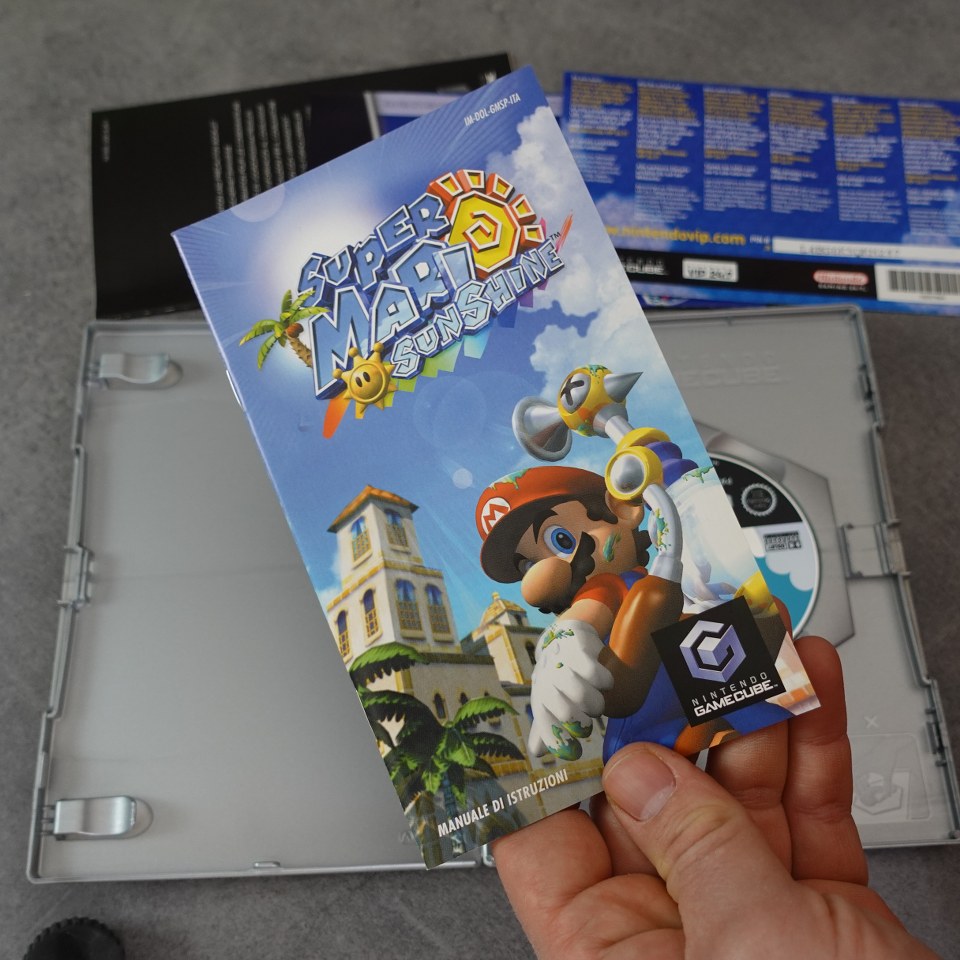 Super Mario Sunshine Nintendo