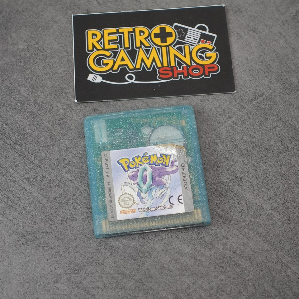 Vendita Pokemon Versione Cristallo - Retrogaming Shop