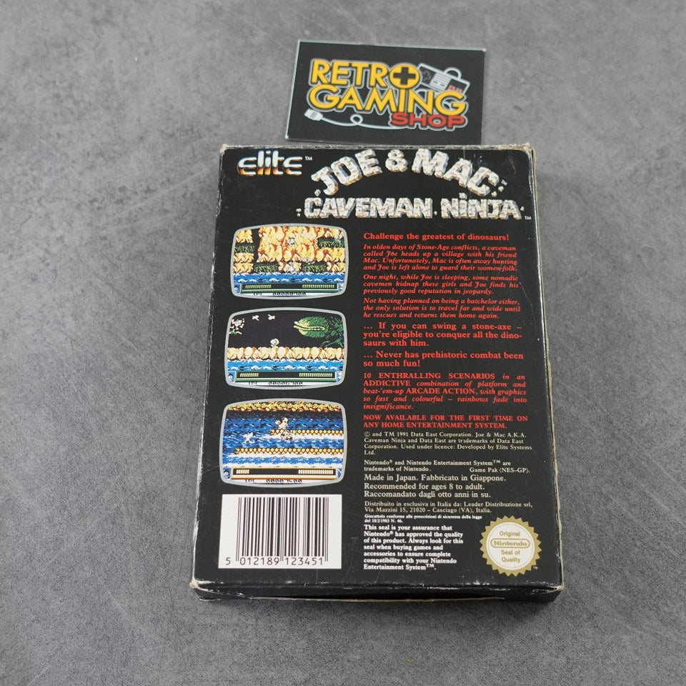 Vendita Joe & Mac Caveman Ninja - Retrogaming Shop