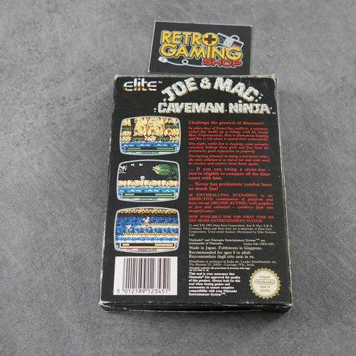 Vendita Joe & Mac Caveman Ninja - Retrogaming Shop