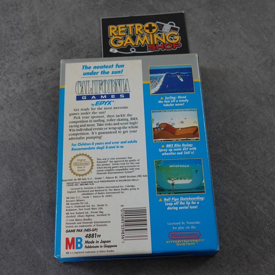 Vendita California Games - Retrogaming Shop