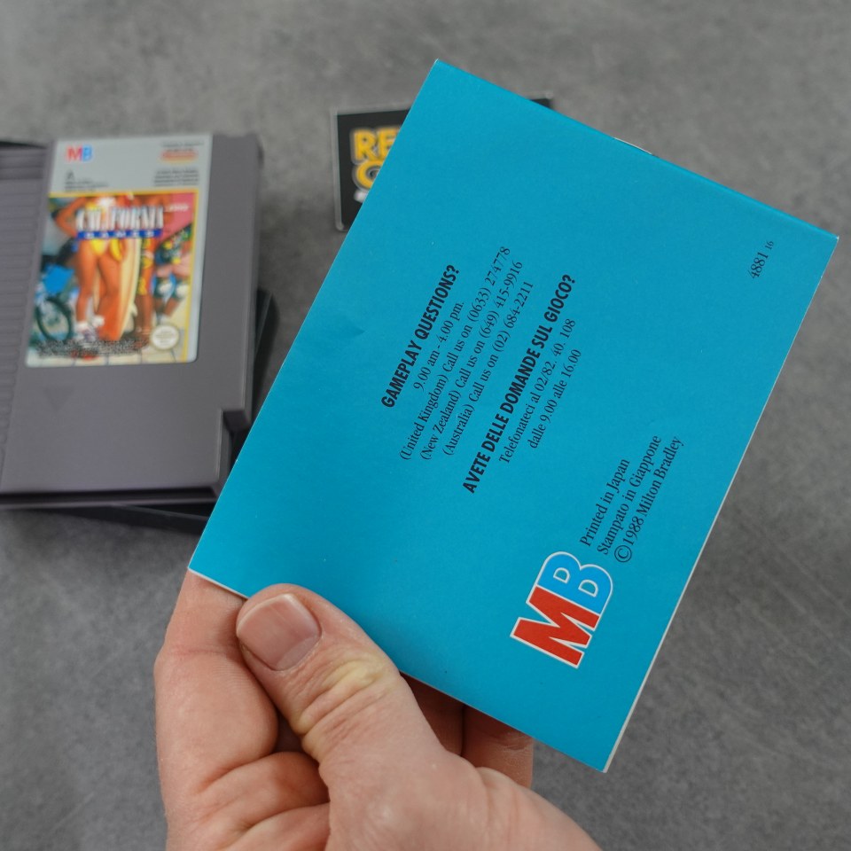 Vendita California Games - Retrogaming Shop