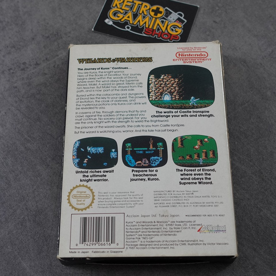 Vendita Wizards & Warriors - Retrogaming Shop