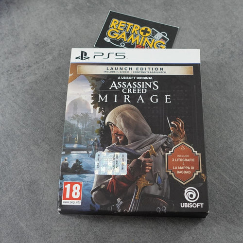 Vendita Assassin's Creed Mirage Launch Edition - Retrogaming Shop