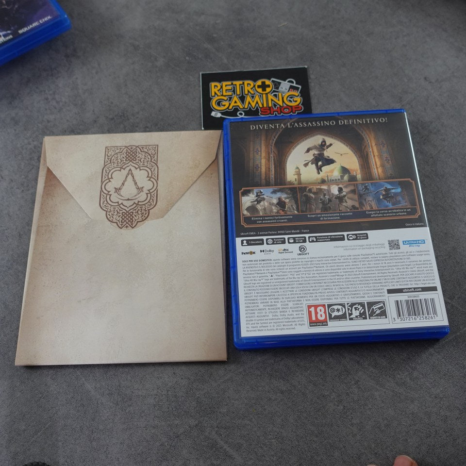 Vendita Assassin's Creed Mirage Launch Edition - Retrogaming Shop