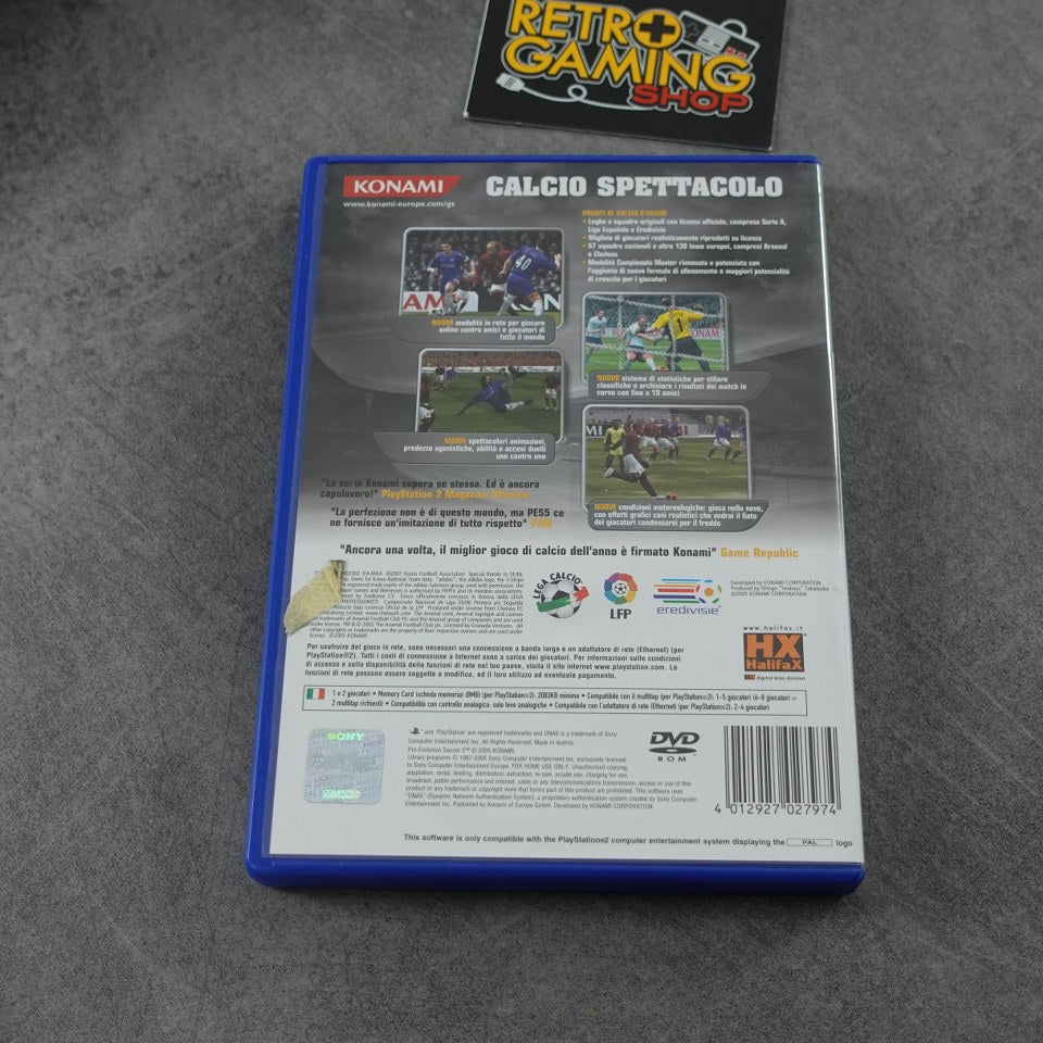 Vendita Pro Evolution Soccer 5 - Retrogaming Shop