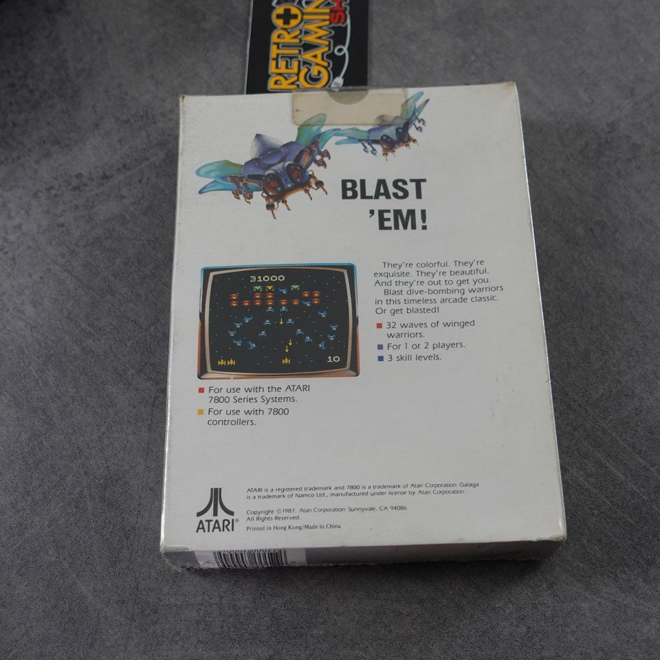 Galaga Atari 7800 Nuovo Atari