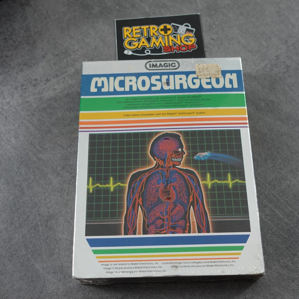 Vendita Microsurgeon intellivision Nuovo - Retrogaming Shop