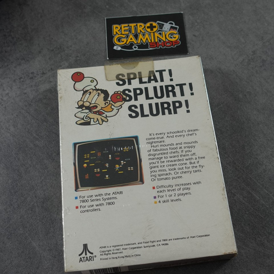 Food Fight Atari 7800 Nuovo Atari